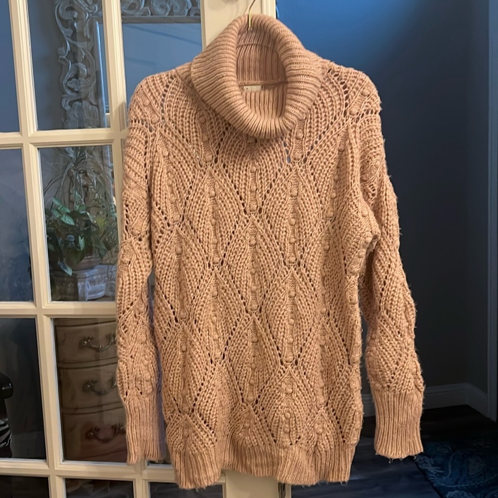 Women’s Soft Turtleneck Sweater Size L